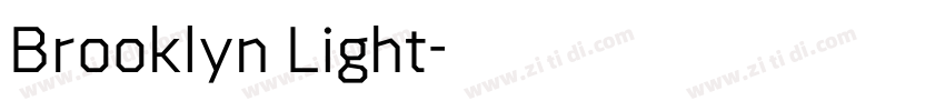 Brooklyn Light字体转换 Brooklyn Light字体转换